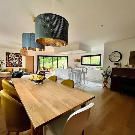 Maison En Bois Au Calme Piscine